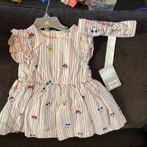 NWT Disney Store Mickey, Minnie and Donald dress